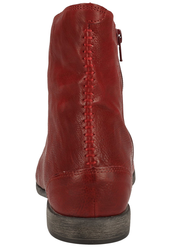 Think! Stiefelette Leder Rot