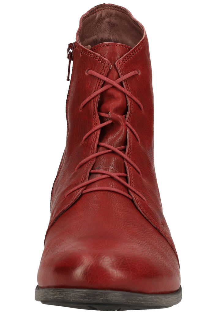 Think! Stiefelette Leder Rot