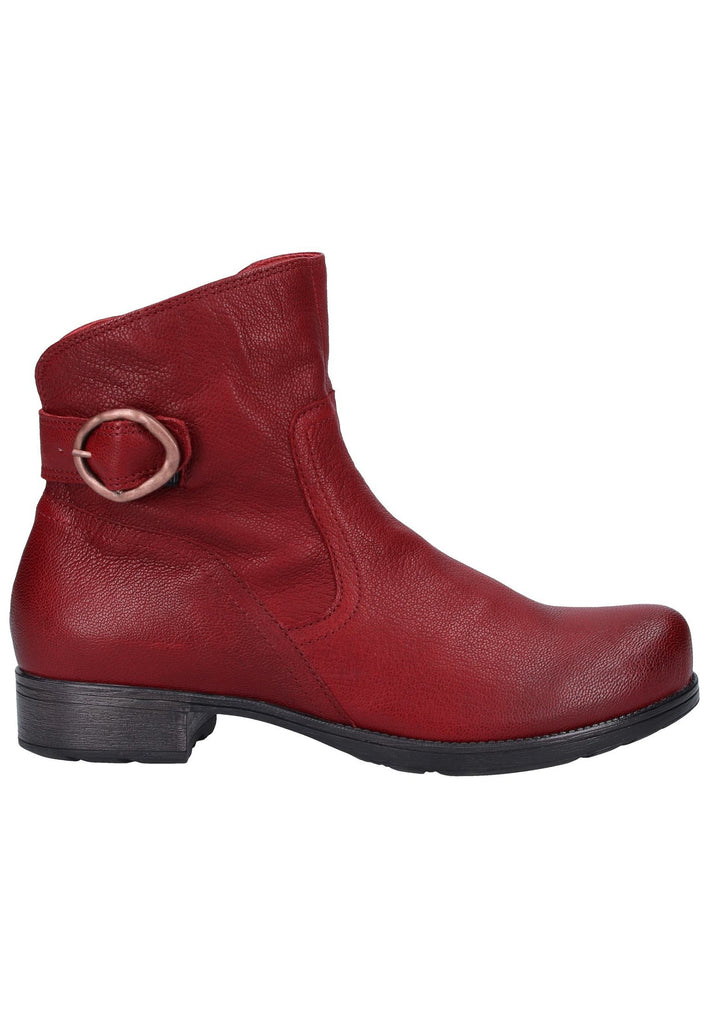 Think! Stiefelette Leder Rot