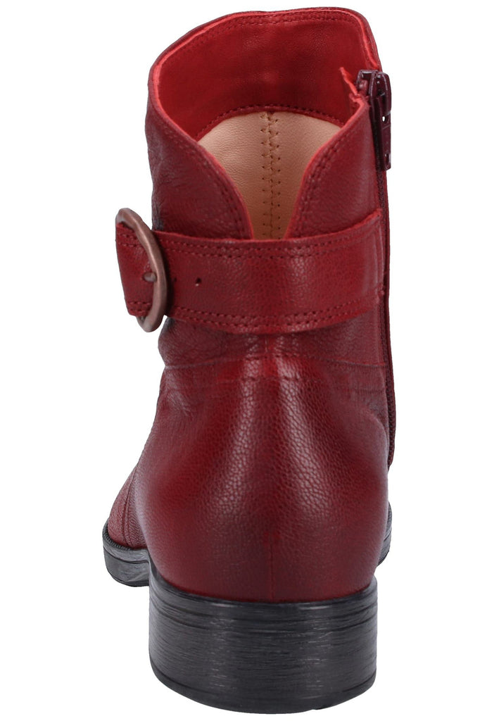 Think! Stiefelette Leder Rot
