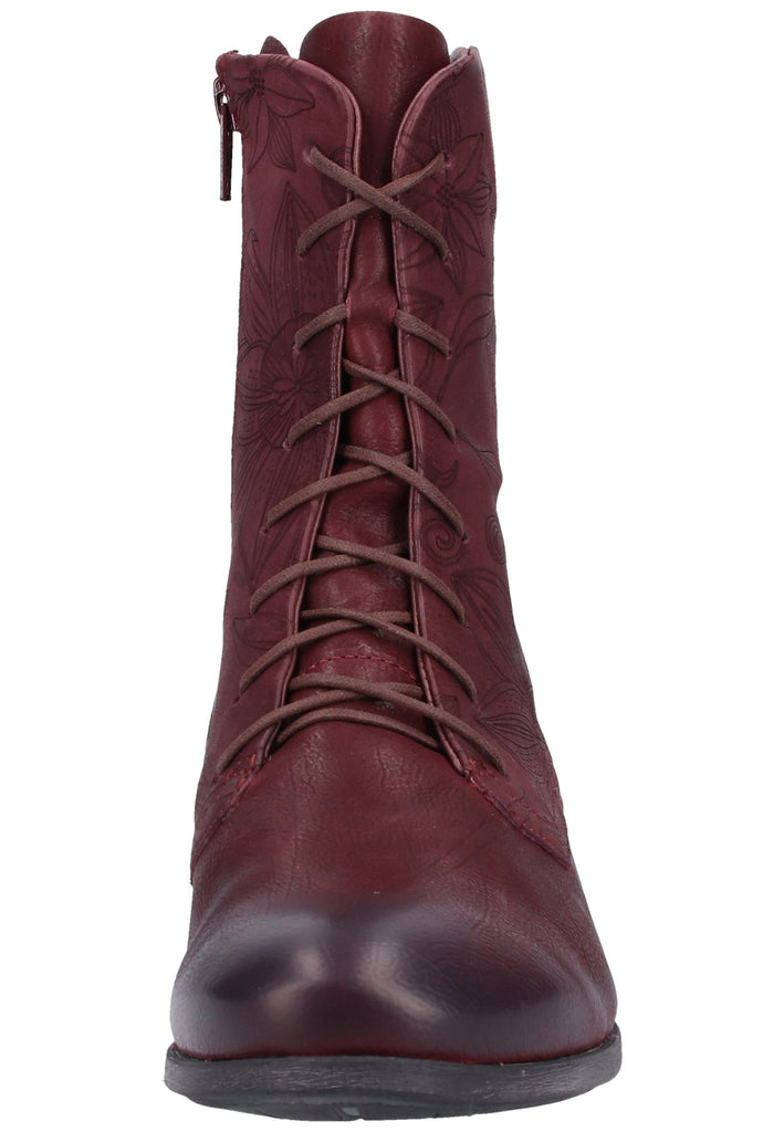 Think! Stiefelette Leder Rot