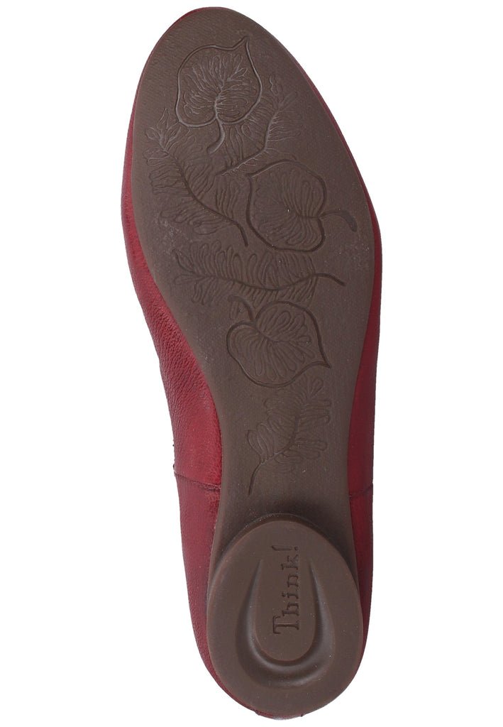 Think! Stiefelette Leder Rot
