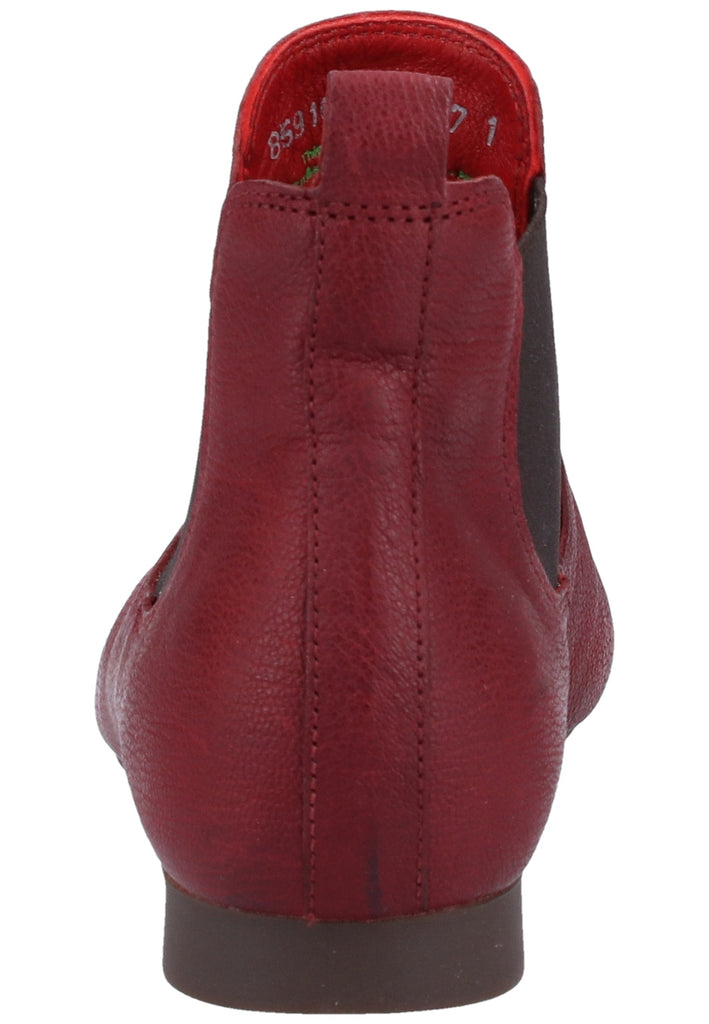 Think! Stiefelette Leder Rot