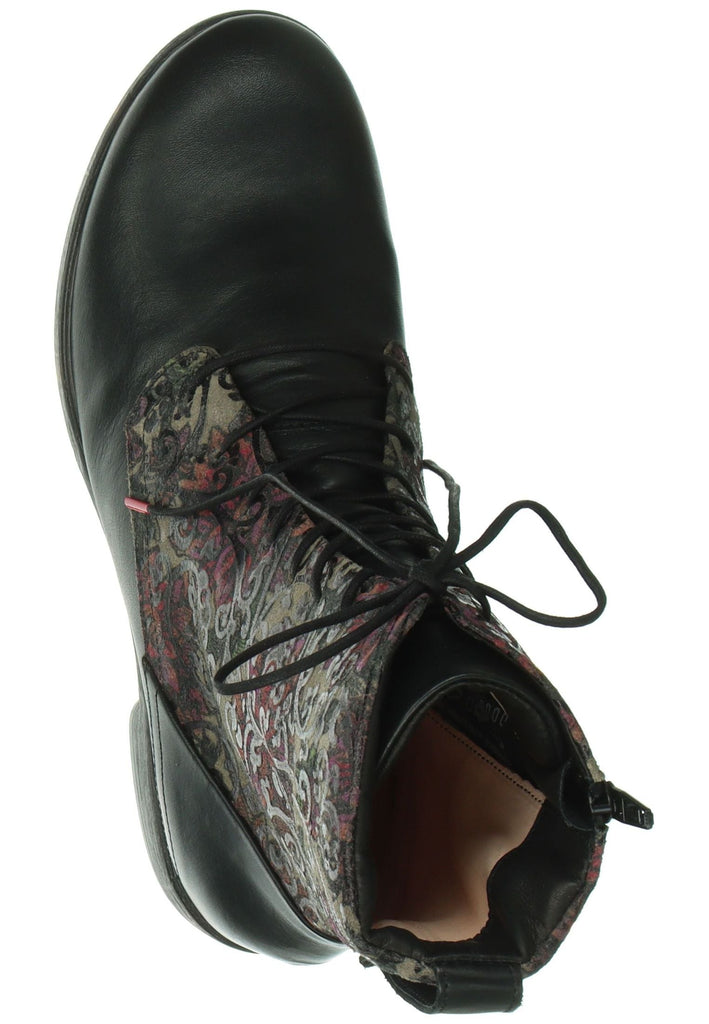Think! Stiefelette Leder Schwarz
