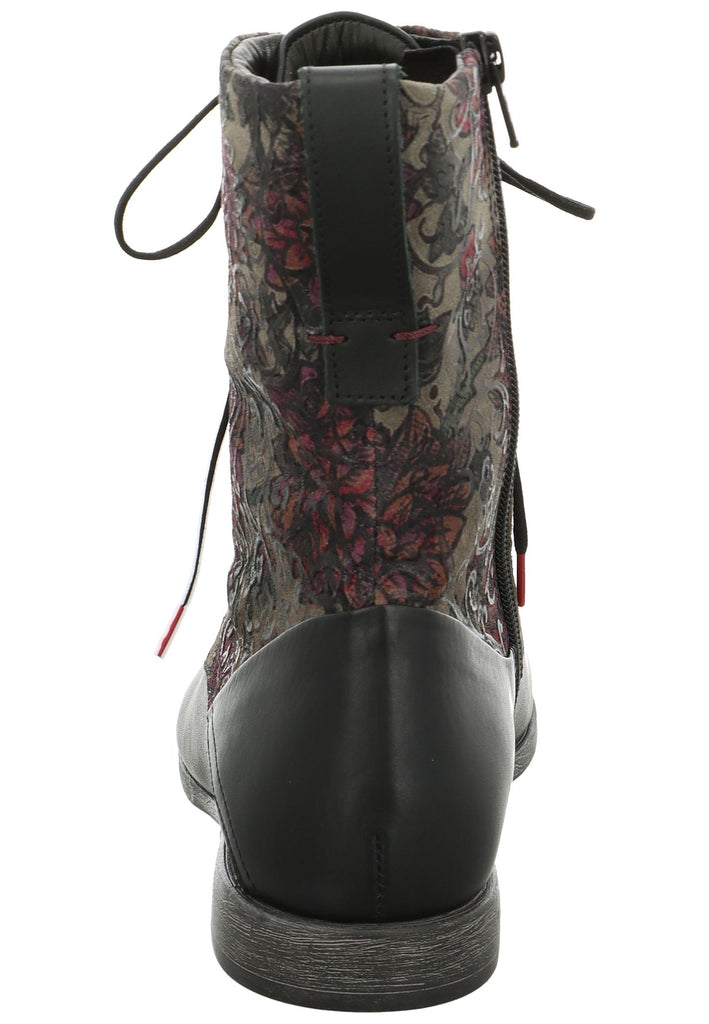 Think! Stiefelette Leder Schwarz