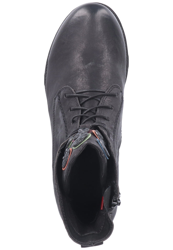 Think! Stiefelette Leder Schwarz