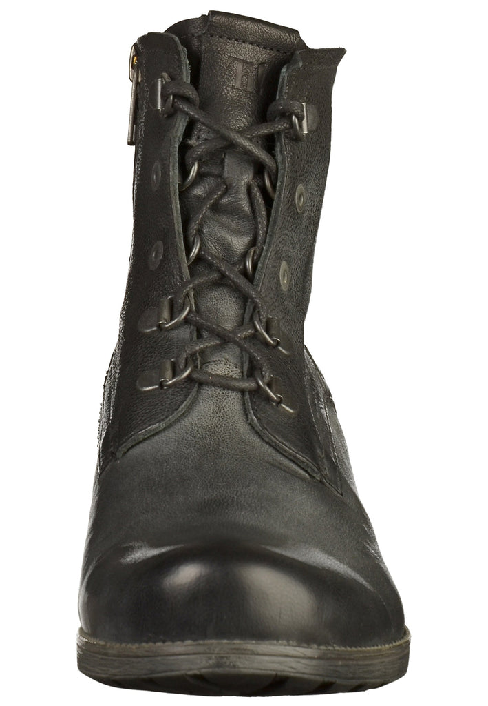 Think! Stiefelette Leder Schwarz