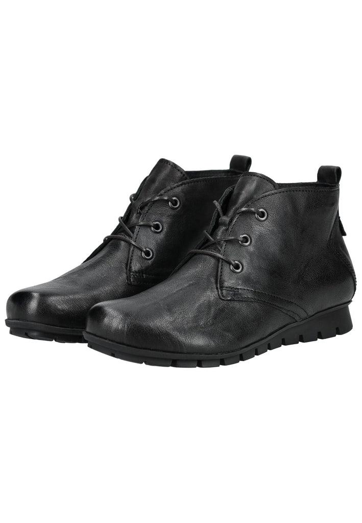 Think! Stiefelette Leder Schwarz