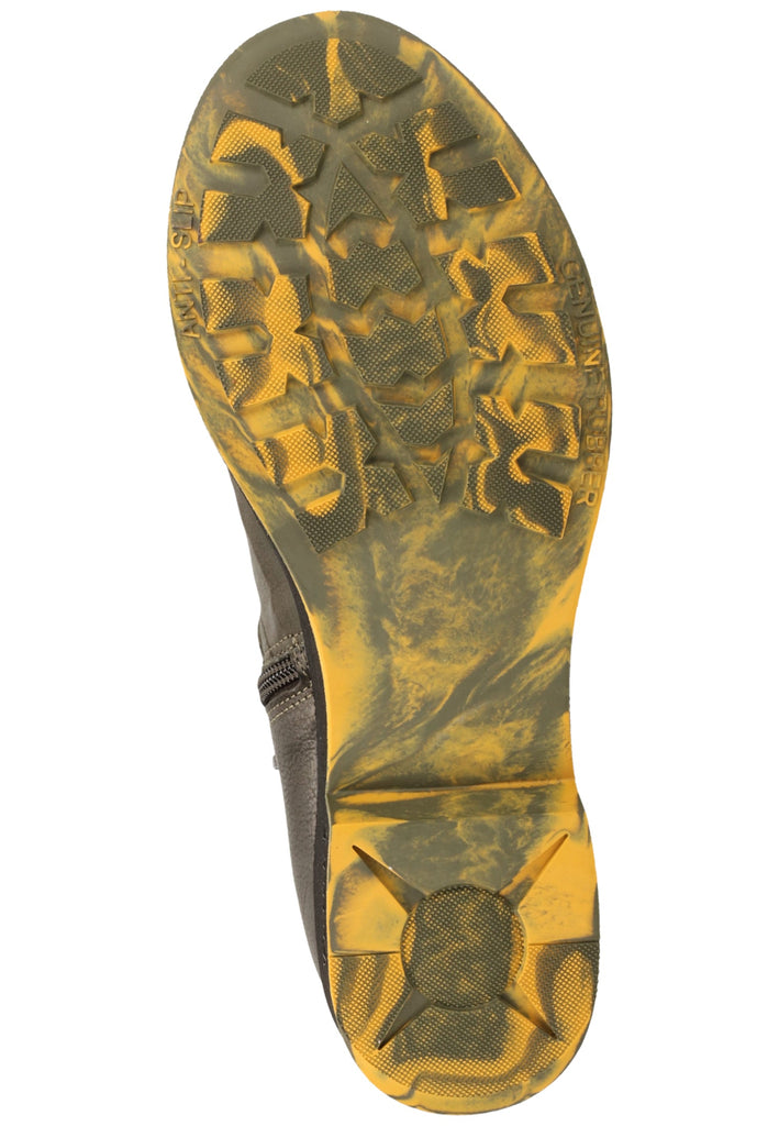 Think! Stiefelette Leder Schwarz/Grau