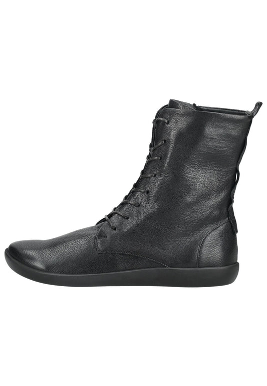 Think! Stiefelette Leder Schwarz/Schwarz