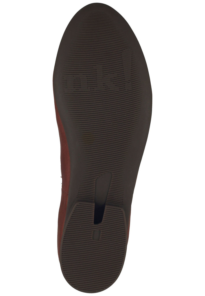 Think! Stiefelette Leder/Textil Cognac