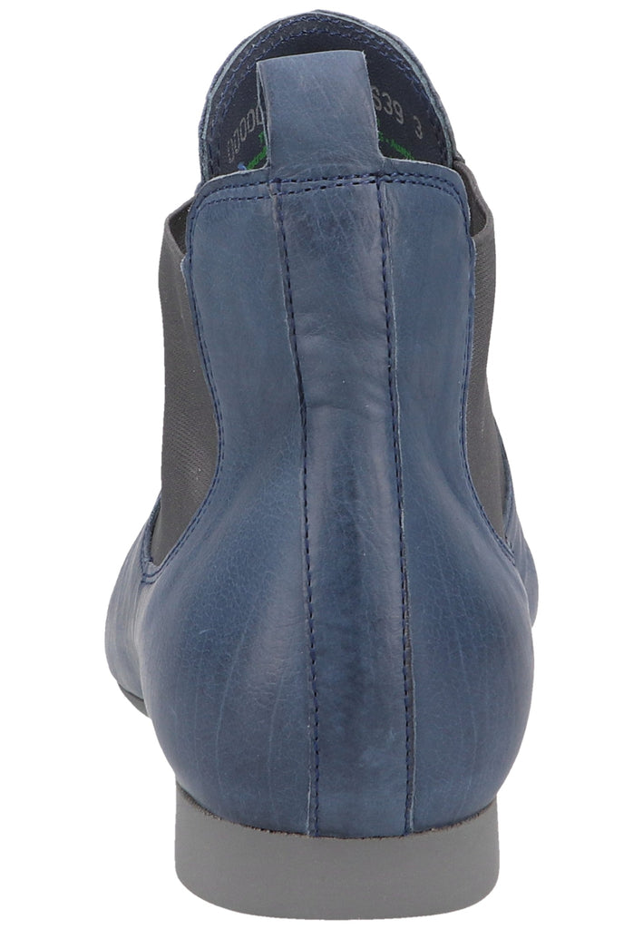 Think! Stiefelette Leder/Textil Dunkelblau