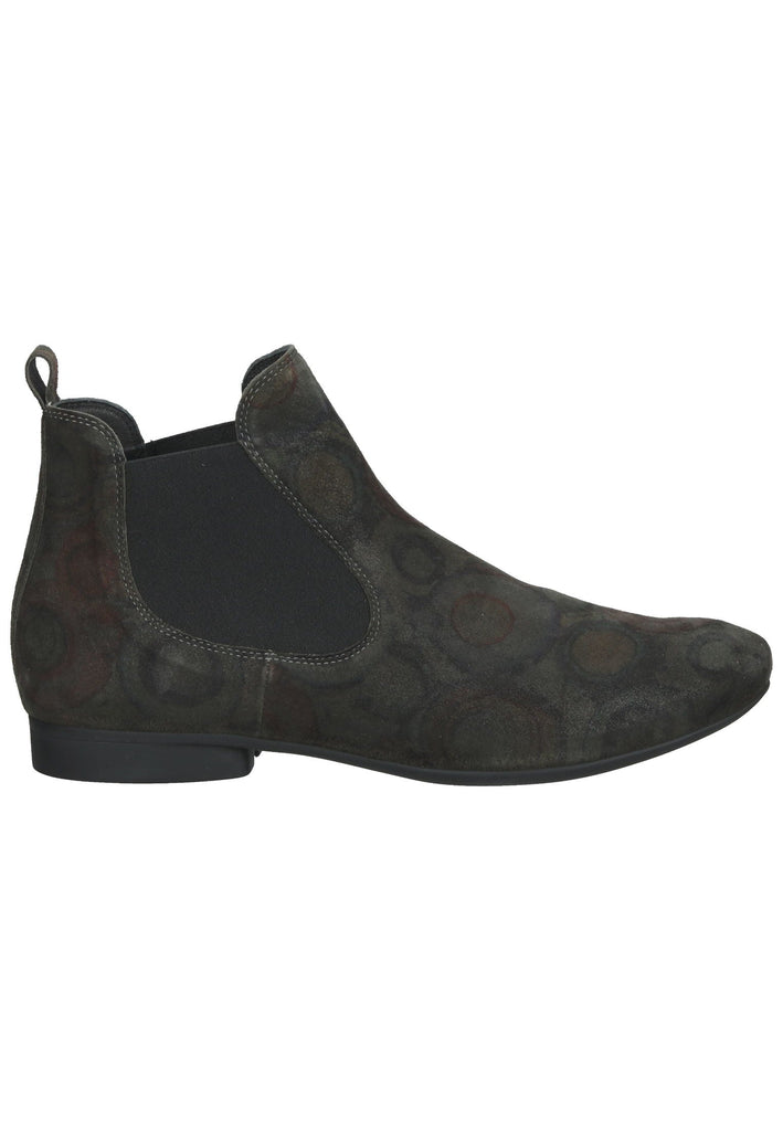 Think! Stiefelette Leder/Textil Dunkelgrau