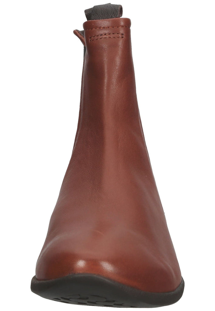 Think! Stiefelette Leder/Textil Kastanie