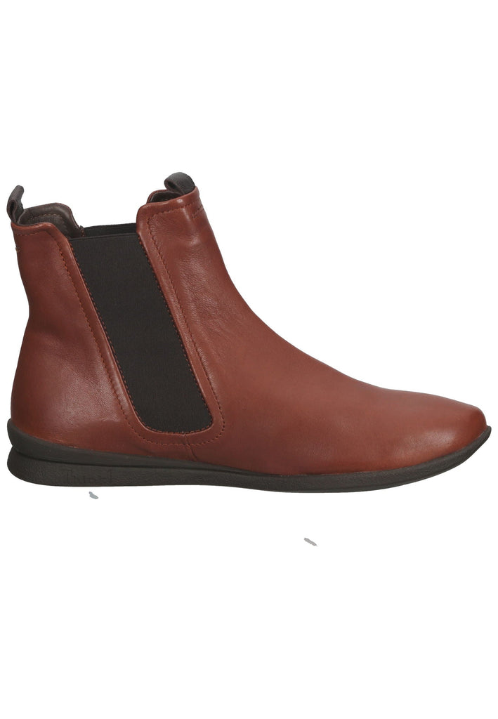 Think! Stiefelette Leder/Textil Kastanie