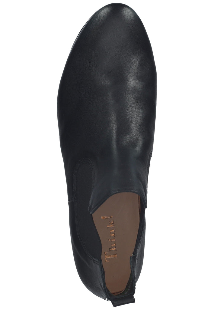 Think! Stiefelette Leder/Textil Mocca