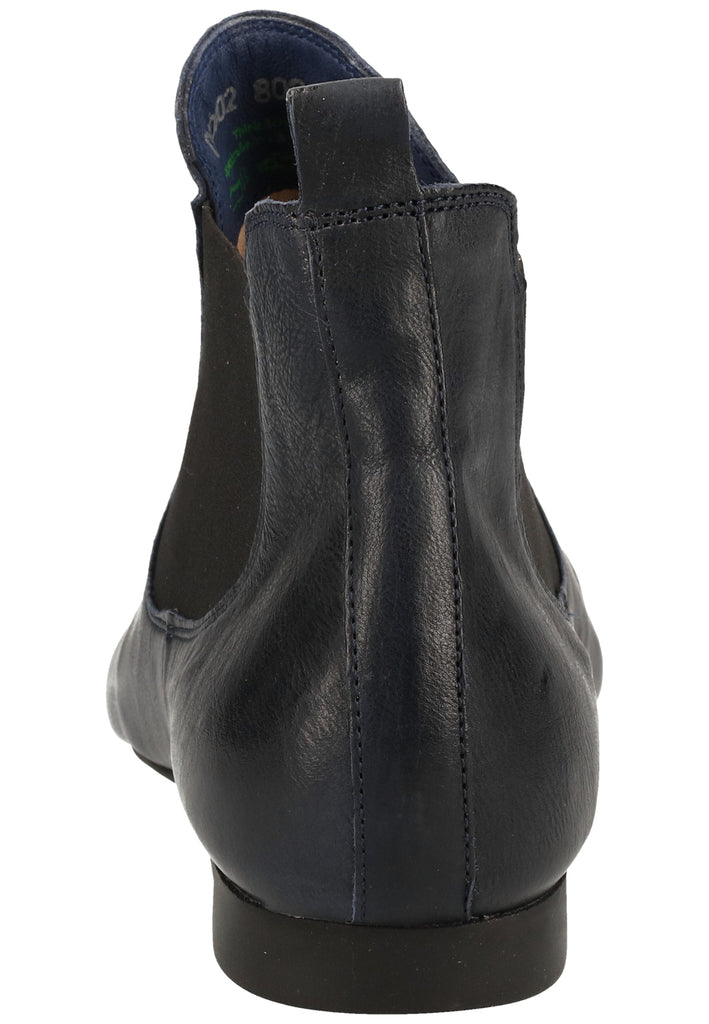 Think! Stiefelette Leder/Textil Navy