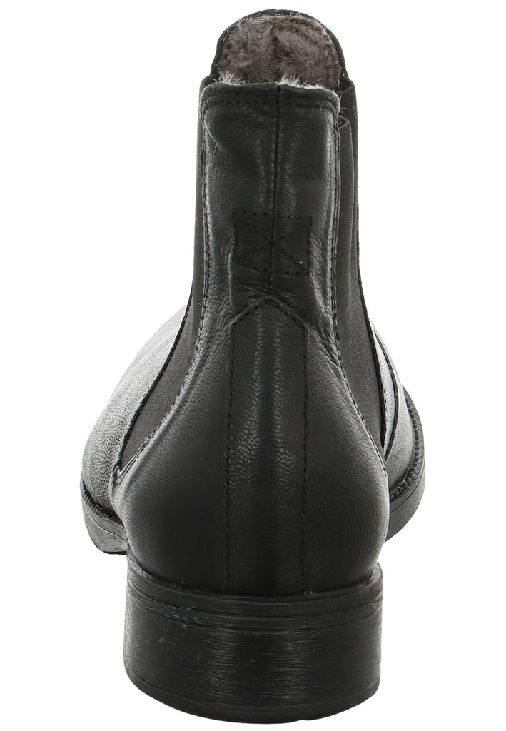 Think! Stiefelette Leder/Textil Schwarz