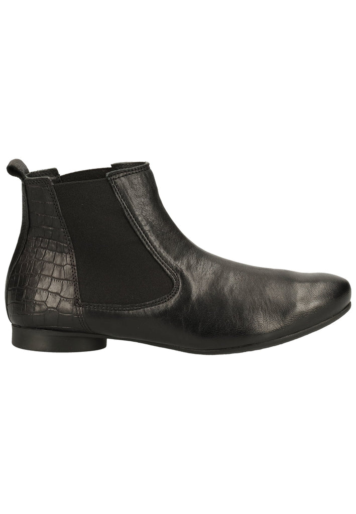 Think! Stiefelette Leder/Textil Schwarz