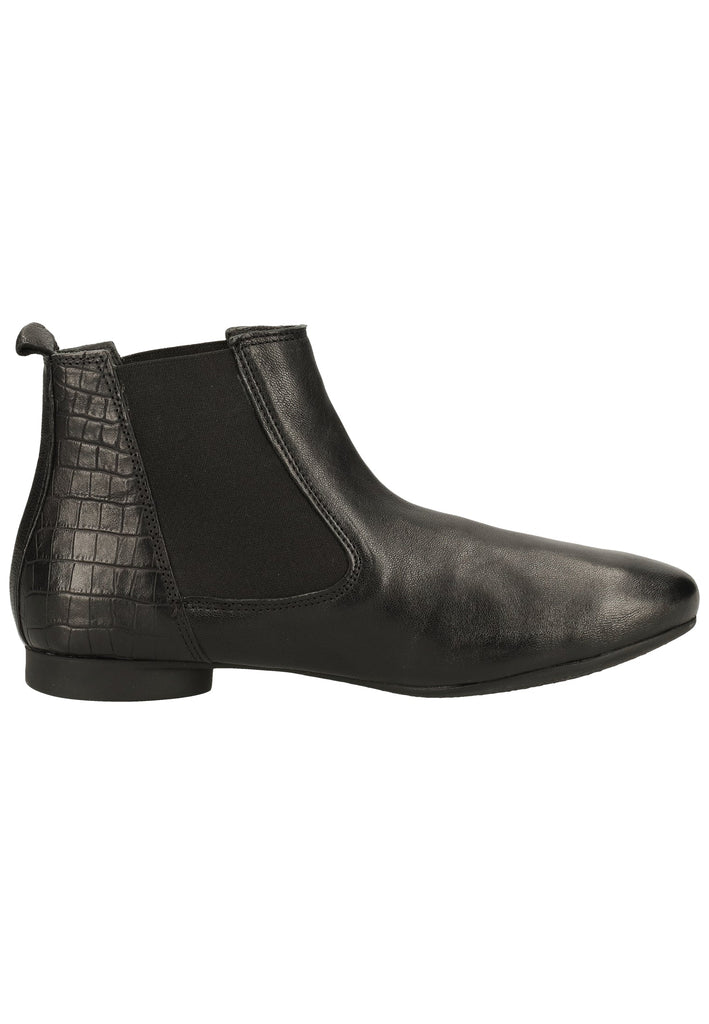 Think! Stiefelette Leder/Textil Schwarz