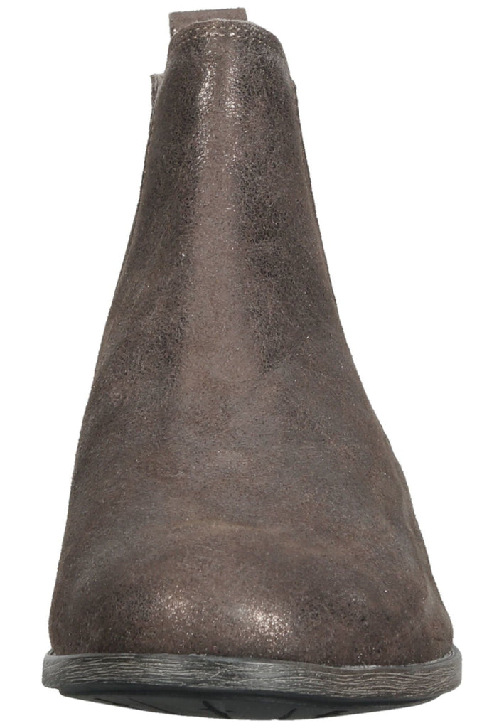 Think! Stiefelette Leder/Textil Taupe