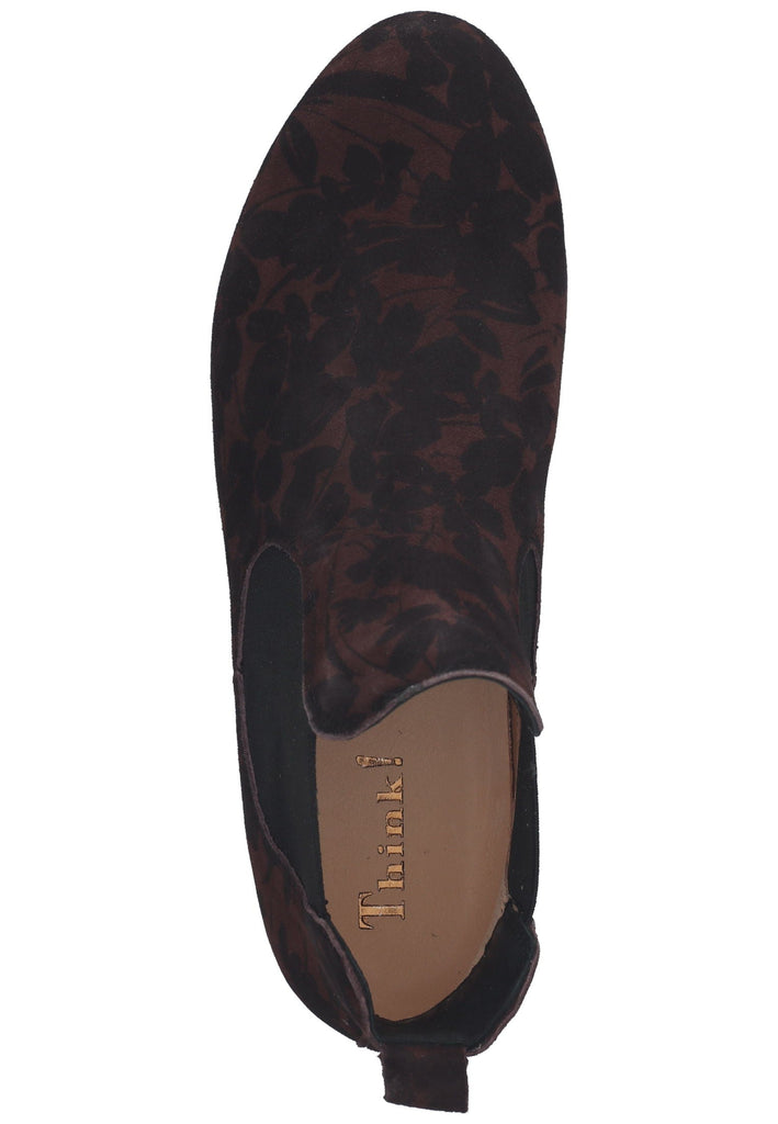 Think! Stiefelette Leder/Textil Wine