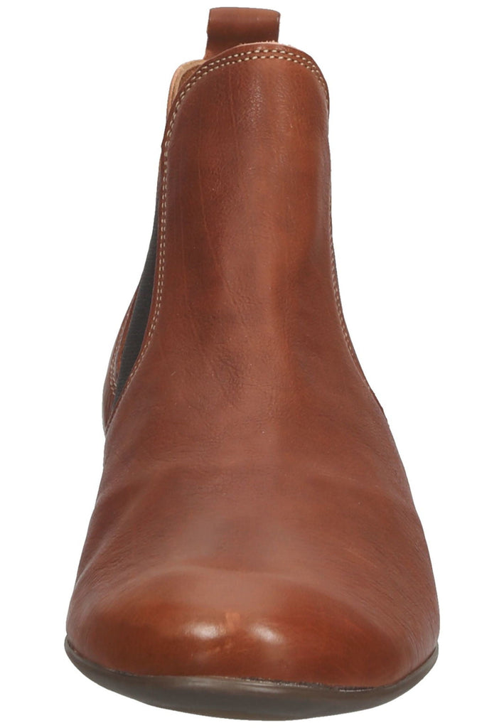 Think! Stiefelette Nappaleder Cognac