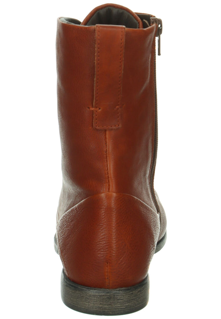 Think! Stiefelette Nappaleder Cognac Warmfutter