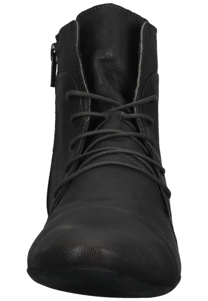 Think! Stiefelette Nappaleder Dunkelgrau