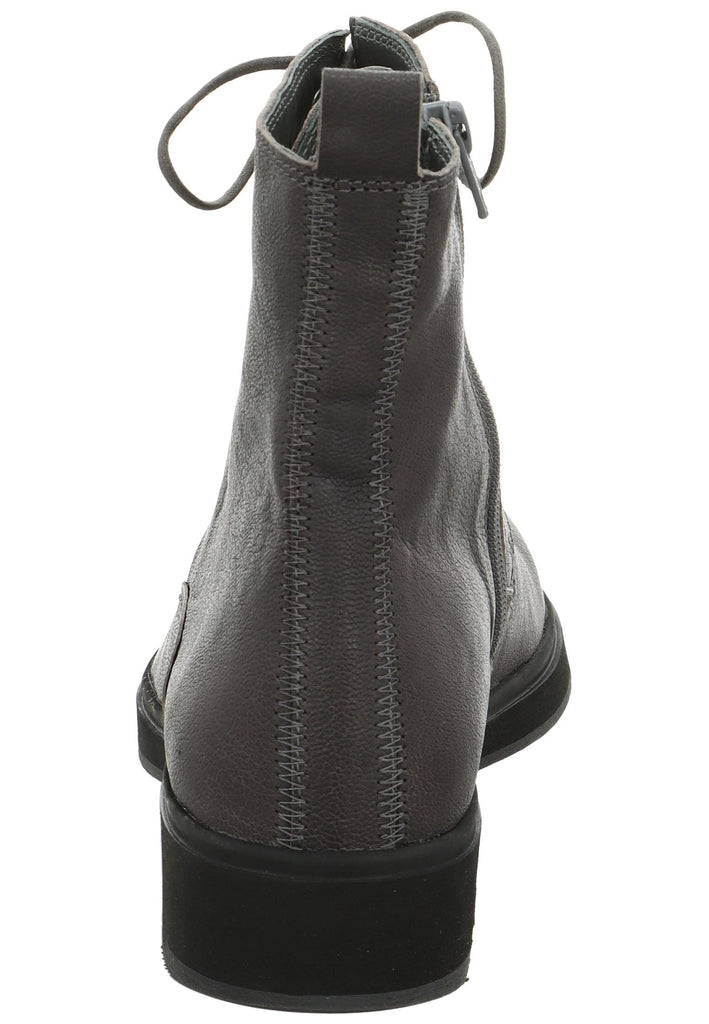 Think! Stiefelette Nappaleder Dunkelgrau