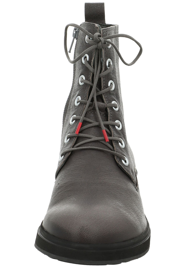Think! Stiefelette Nappaleder Dunkelgrau