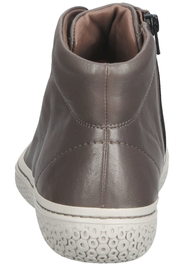 Think! Stiefelette Nappaleder Grau