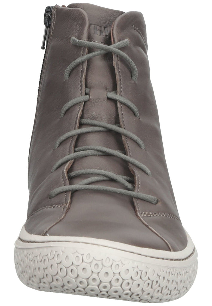 Think! Stiefelette Nappaleder Grau