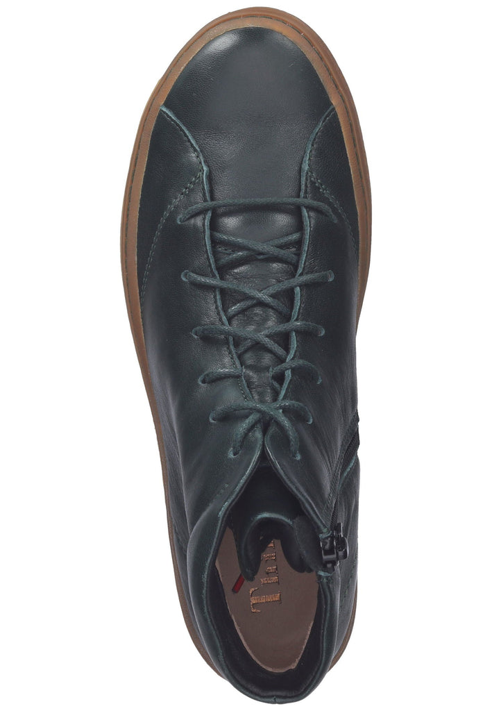 Think! Stiefelette Nappaleder Grün