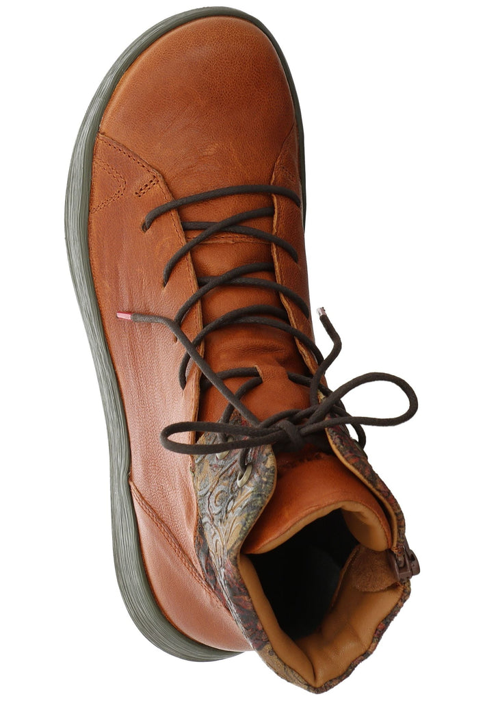 Think! Stiefelette Nappaleder Kastanie