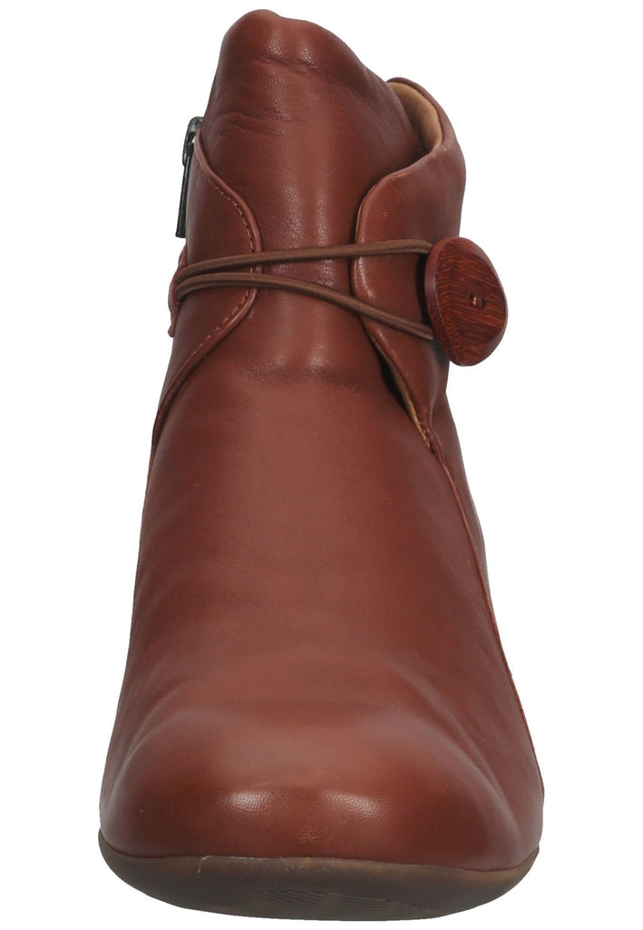 Think! Stiefelette Nappaleder Kastanie