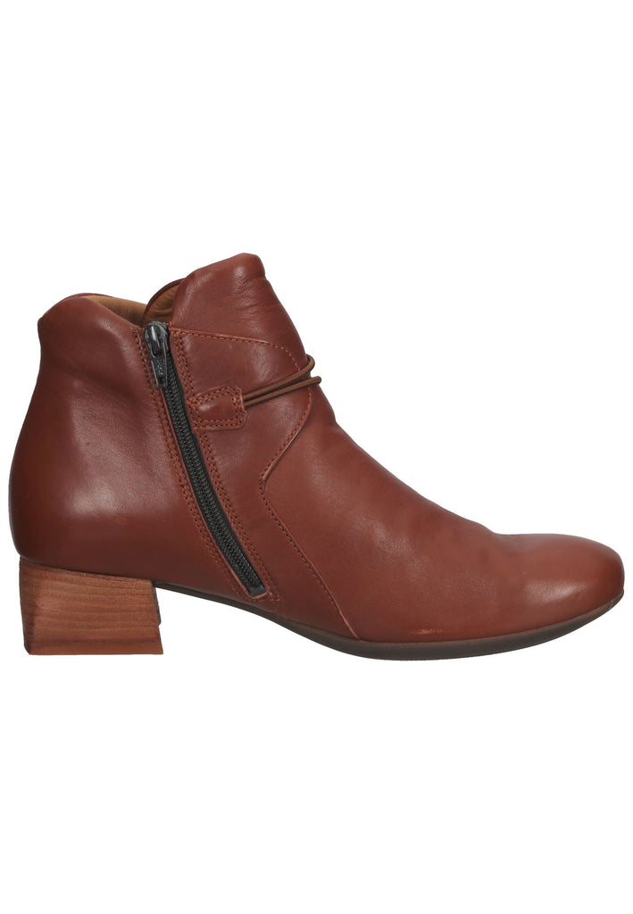 Think! Stiefelette Nappaleder Kastanie