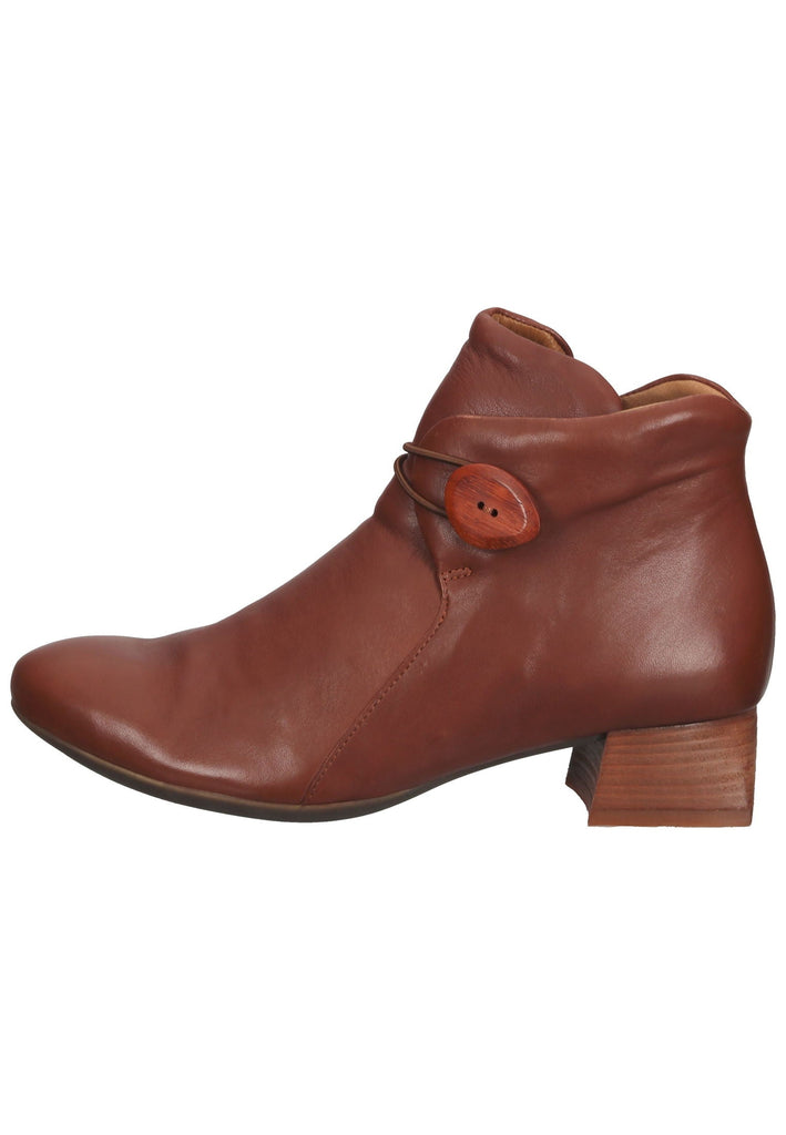 Think! Stiefelette Nappaleder Kastanie