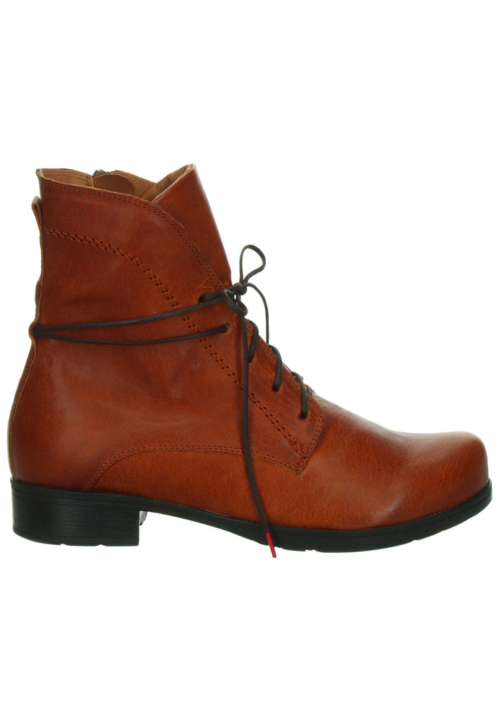 Think! Stiefelette Nappaleder Kastanie Warmfutter