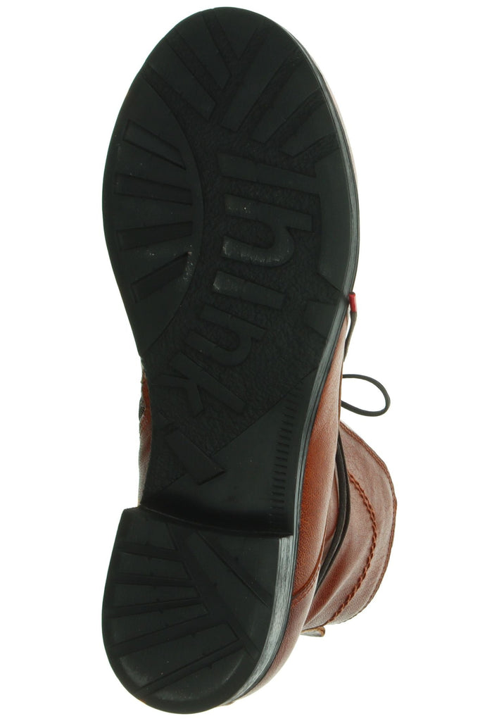 Think! Stiefelette Nappaleder Kastanie Warmfutter