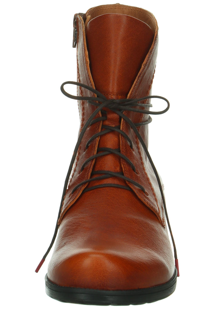 Think! Stiefelette Nappaleder Kastanie Warmfutter