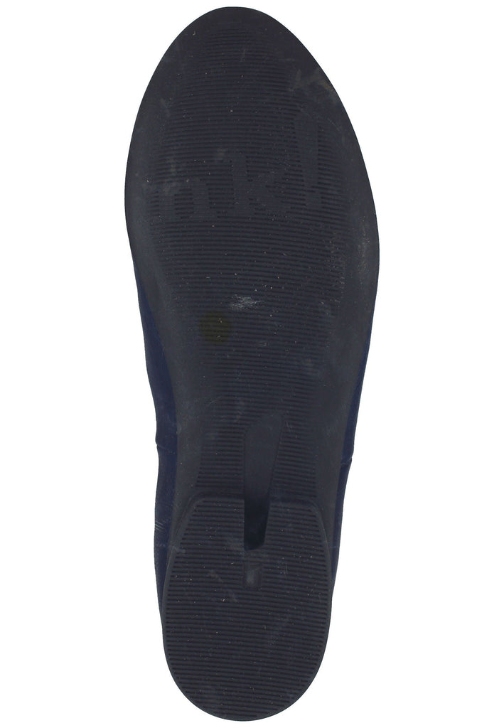 Think! Stiefelette Nappaleder Marine