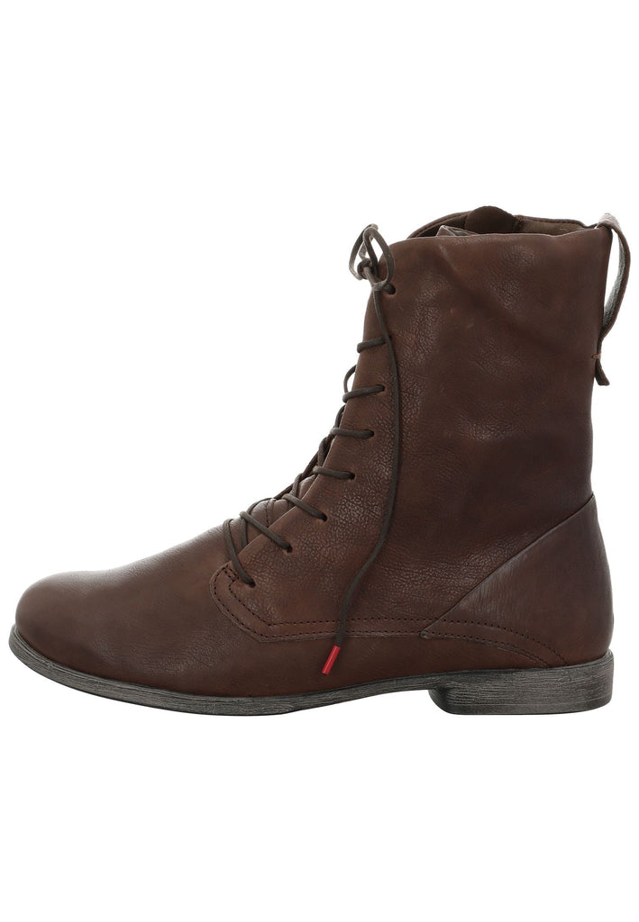 Think! Stiefelette Nappaleder Mocca