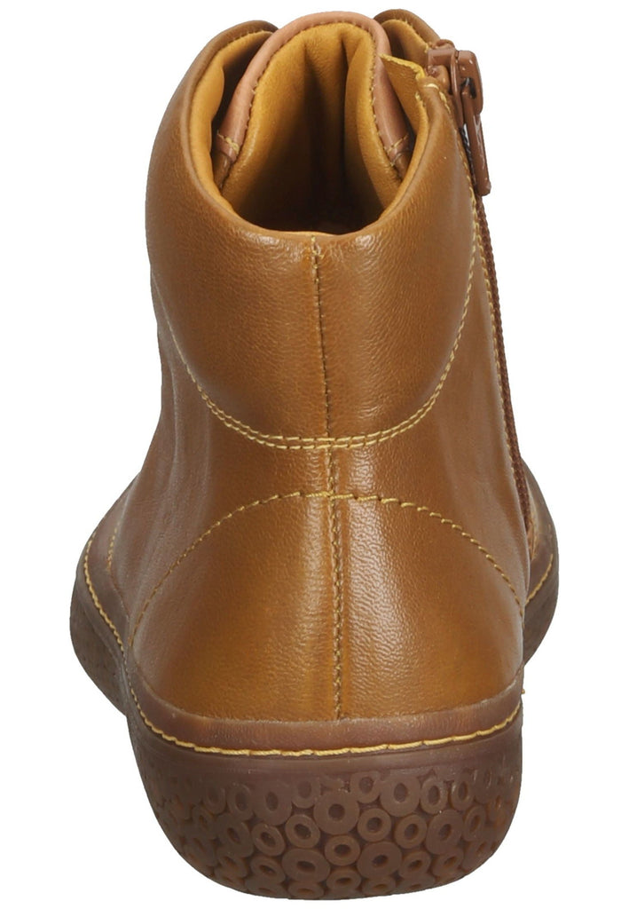 Think! Stiefelette Nappaleder Mustard