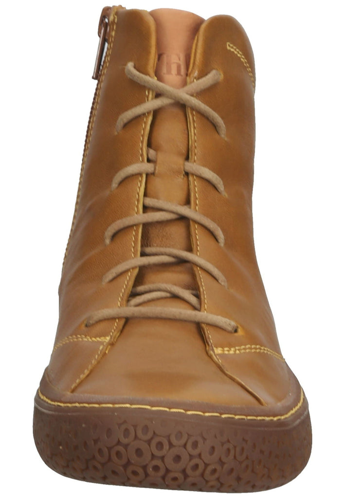 Think! Stiefelette Nappaleder Mustard