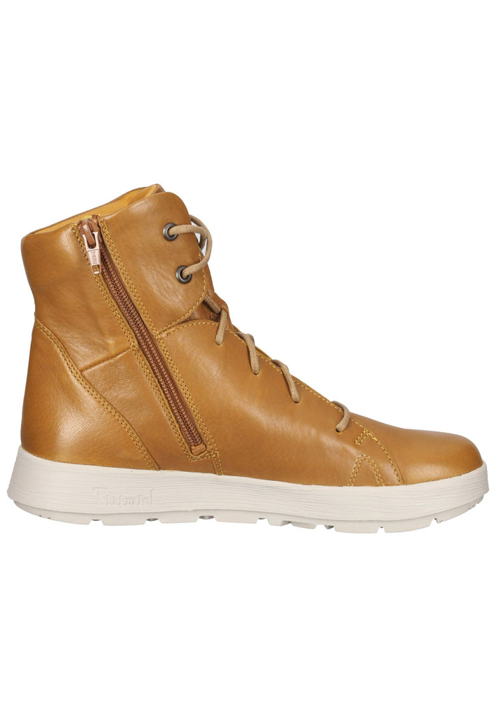 Think! Stiefelette Nappaleder Mustard