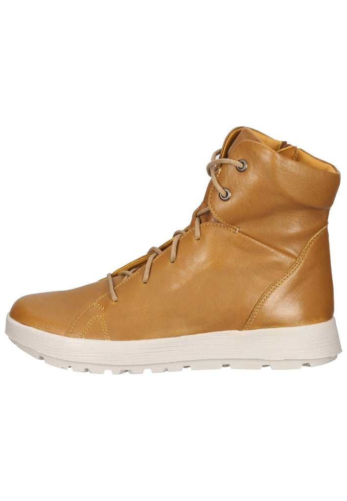Think! Stiefelette Nappaleder Mustard
