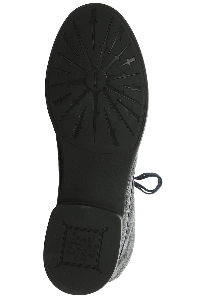 Think! Stiefelette Nappaleder Navy