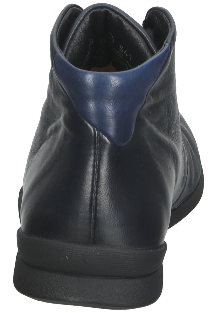 Think! Stiefelette Nappaleder Navy