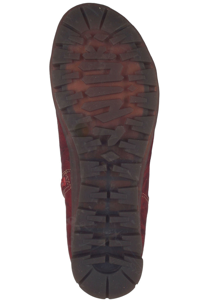 Think! Stiefelette Nappaleder Rot